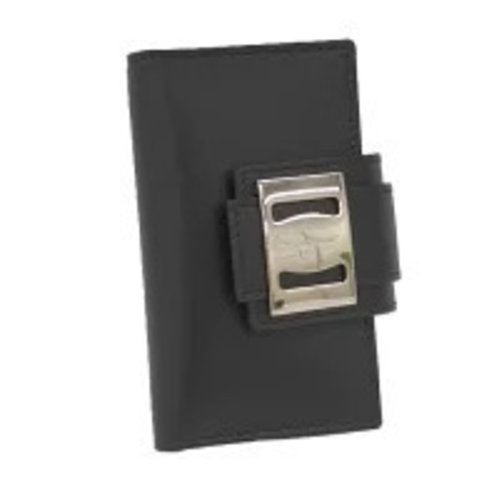 Salvatore Ferragamo Key Case Wallet leather black